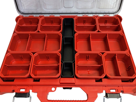 Milwaukee Packout Low-Profile Organizer Centre Storage Bins