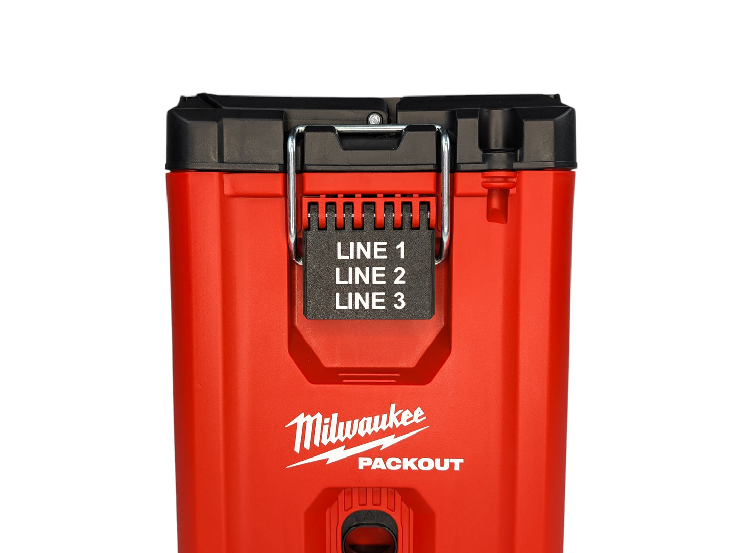 Milwaukee Packout Latch XL Personalised