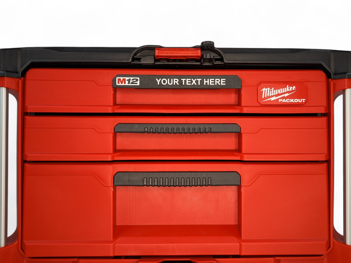 Milwaukee Packout Slim Drawer Labels Personalised