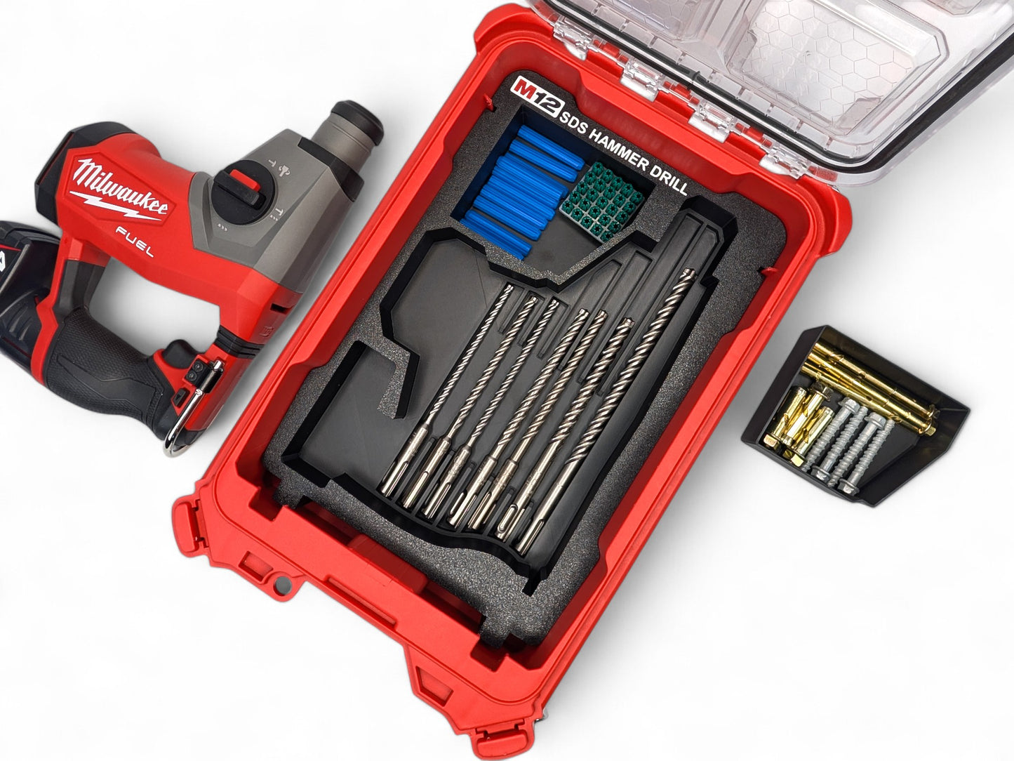 Milwaukee Packout M12 SDS Hammer Drill Insert