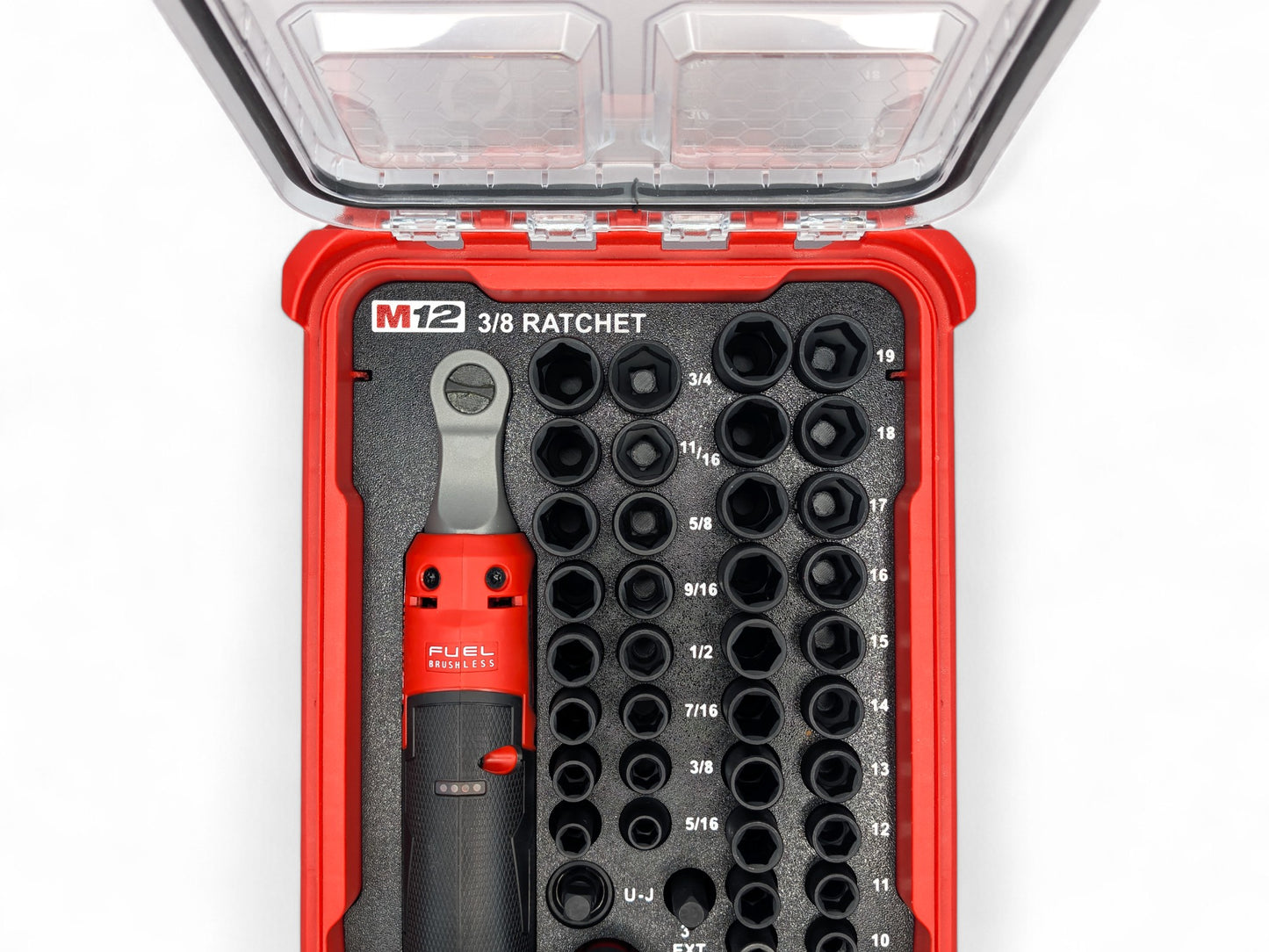 Milwaukee Packout M12 3/8 Ratchet Insert