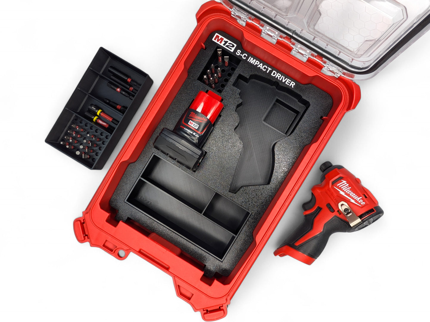 Milwaukee Packout M12 Sub-Compact Impact Driver Insert