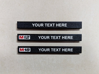 Milwaukee Packout Crate Label