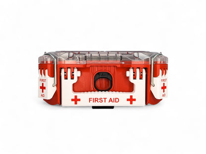Milwaukee Packout Compact Organizer First Aid Latches, Handle & Handle Label SMALL Red and White