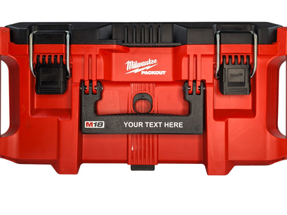 Milwaukee Packout Handle LARGE Personalised