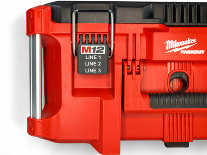Milwaukee Packout Latches LARGE Personalised