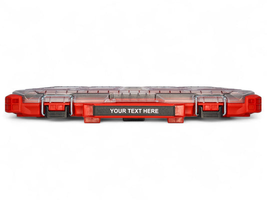 Milwaukee Packout MEDIUM Low Profile Handle Labels Personalised