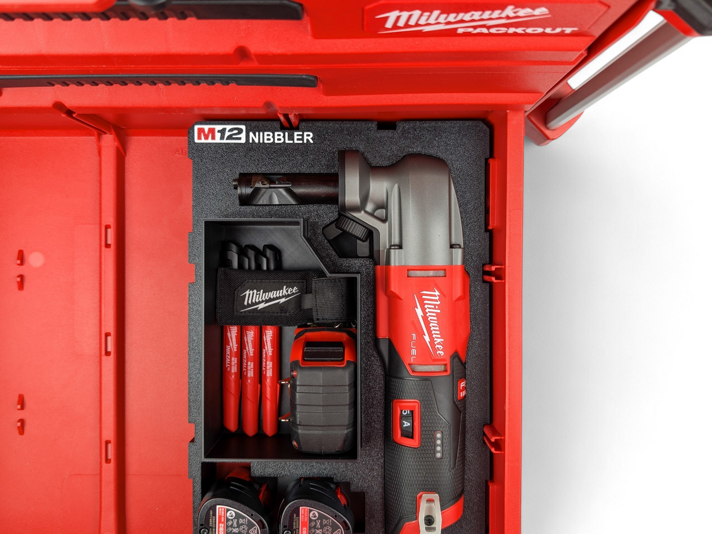 Milwaukee Packout M12 Nibbler Insert