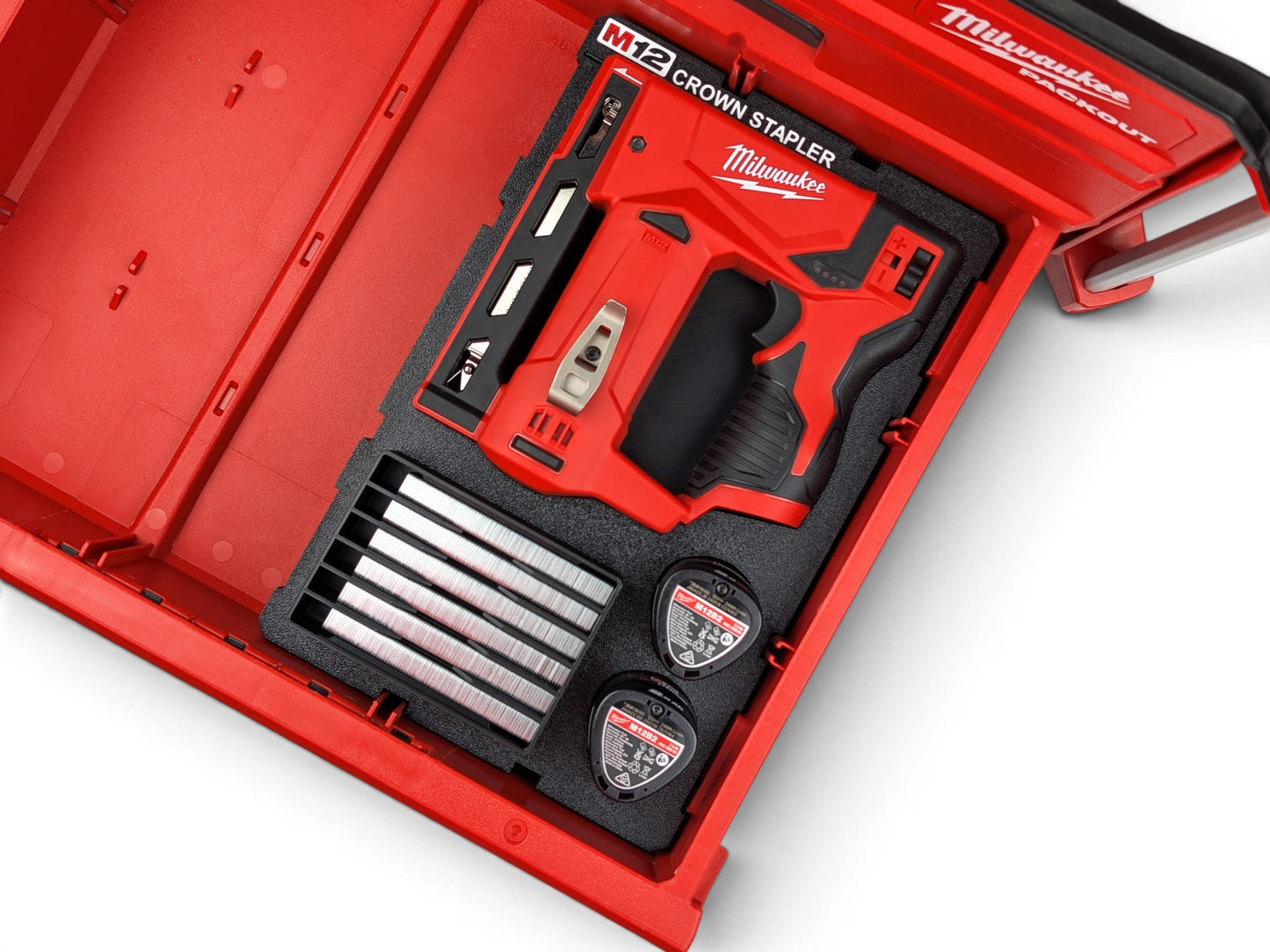 Milwaukee Packout M12 Crown Stapler Insert