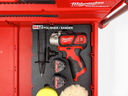 Milwaukee Packout M12 Polisher/Sander Insert