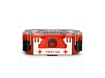 Milwaukee Packout Compact Organizer First Aid Latches, Handle & Handle Label SMALL Red and White