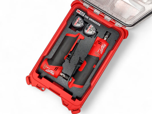 Milwaukee Packout M12 Right Angle & Straight Die Grinder Duo Insert