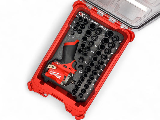 Milwaukee Packout M12 3/8 Stubby Impact Wrench (Gen2) Insert