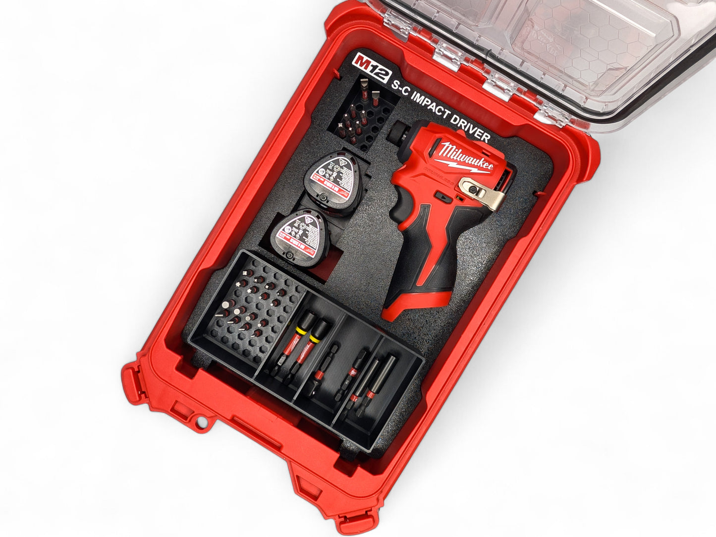 Milwaukee Packout M12 Sub-Compact Impact Driver Insert