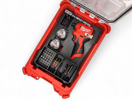 Milwaukee Packout M12 Sub-Compact Impact Driver Insert